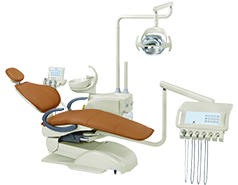 E60 Dental Unit  (integrated standard dental chair, handpiece, LED light)